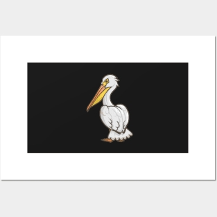 American White Pelican Posters and Art